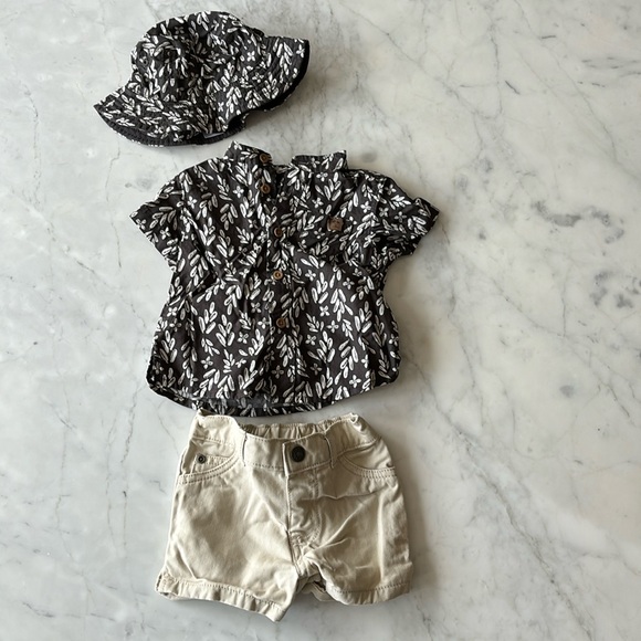 Carters 0-3 Months Summer Set - Picture 2 of 6